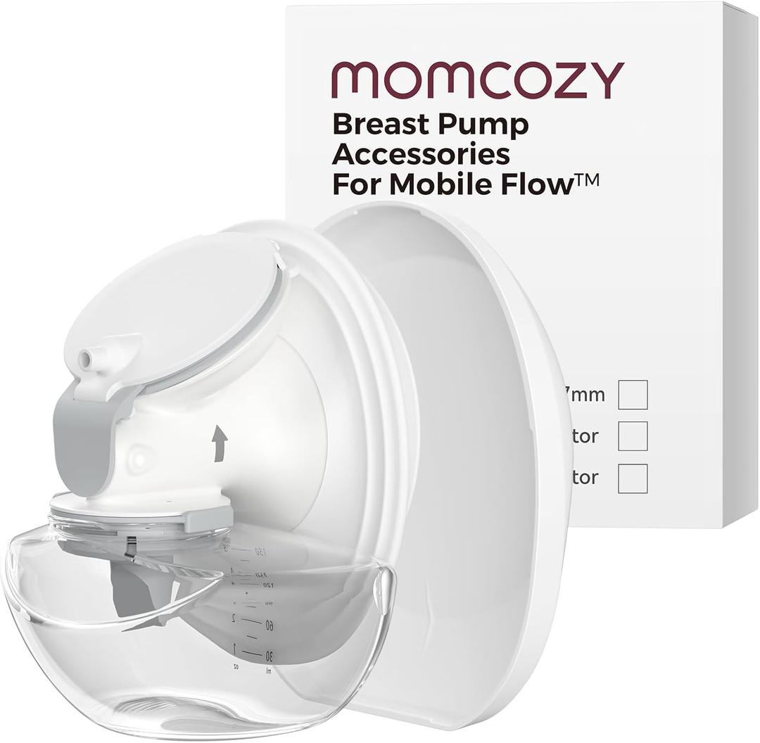 Momcozy Original Replacement Accessories for Upgraded Mobile Flow | Upgraded M9,Original Upgraded M9 Breastfeeding Parts,24mm Flange,1 Pack