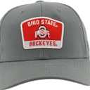 Zephyr NCAA Officially Licensed Hat Competitor Patch Switchback Gray (Gray)