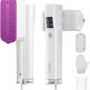 Sundu Travel Steamer for Clothes,25g/min Steam Portable Handheld Garment Steamer,20mins Runtime & 100ml Large Tank,15s Fast Heat-up,Ceramic Panel,Wrinkle Remover for Travel, Home, Office (Ivory white)