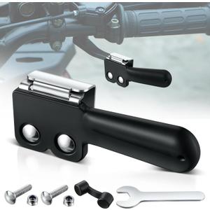 Saillong ATV Throttle Extender, Thumb Throttle Master for ATV, Clamp for Easy Installation, Provides Reliable and Comfortable Control (Black,1 Pcs)