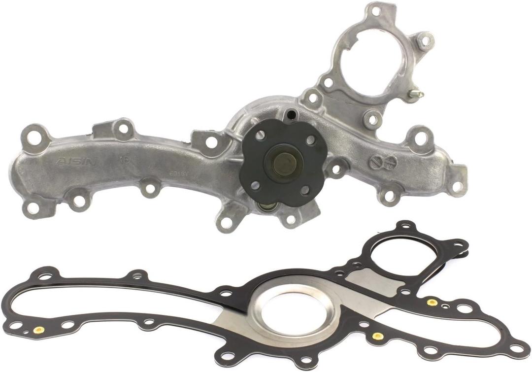 AISIN WPT-808 New Engine Water Pump with Gasket - Compatible with Select Lexus ES350, GS350, IS300, IS350, LC500h, LS500h, RC300, RC350, RX350, RX450h Toyota Avalon, Camry, Highlander, Sienna + More