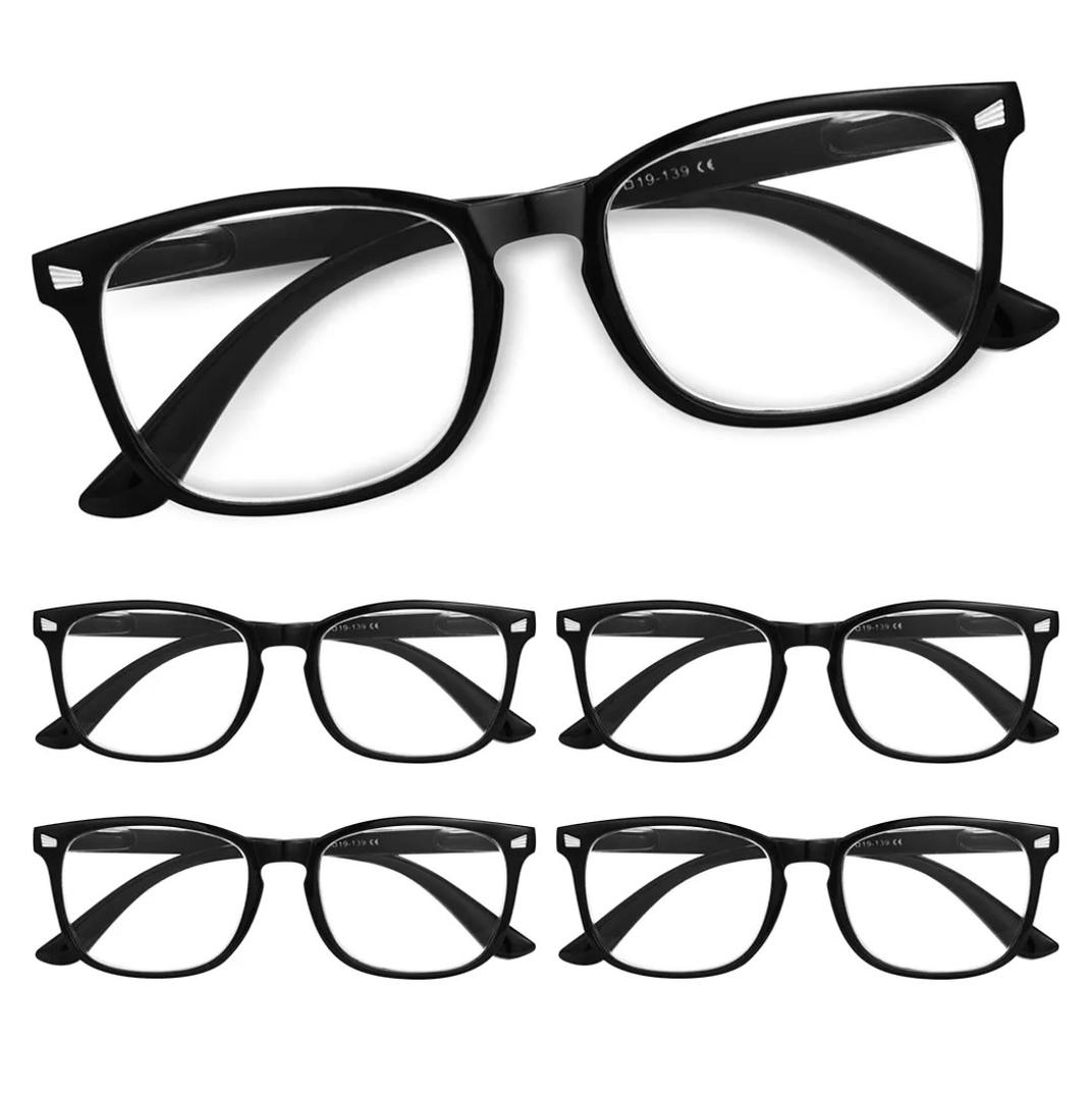 CCVOO Reading Glasses for Women/Men, Eyeglasses, Blue Light Readers for Women/Men, Computer Eye Glasses, Cheaters