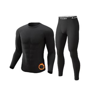CL convallaria Long Johns Thermal Underwear for Men Soft Fleece Lined Base Layer Cold Weather Top Bottom Gift Set, L