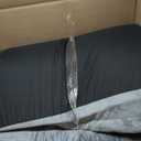 BFPETHOME Dog Beds for Large Dogs, Orthopedic Dog Bed for Medium Large Dogs,Big Waterproof Couch Pet Bed with Removable Washable Cover (36"L x 27"W x 6.5"Th, Grey)