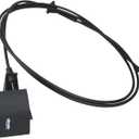 Hood Catch Release Cable with Handle Compatible with 2005 2006 2007 2008 2009 2010 Grand Cherokee 2006-2010 Commander Replaces 55394495AB