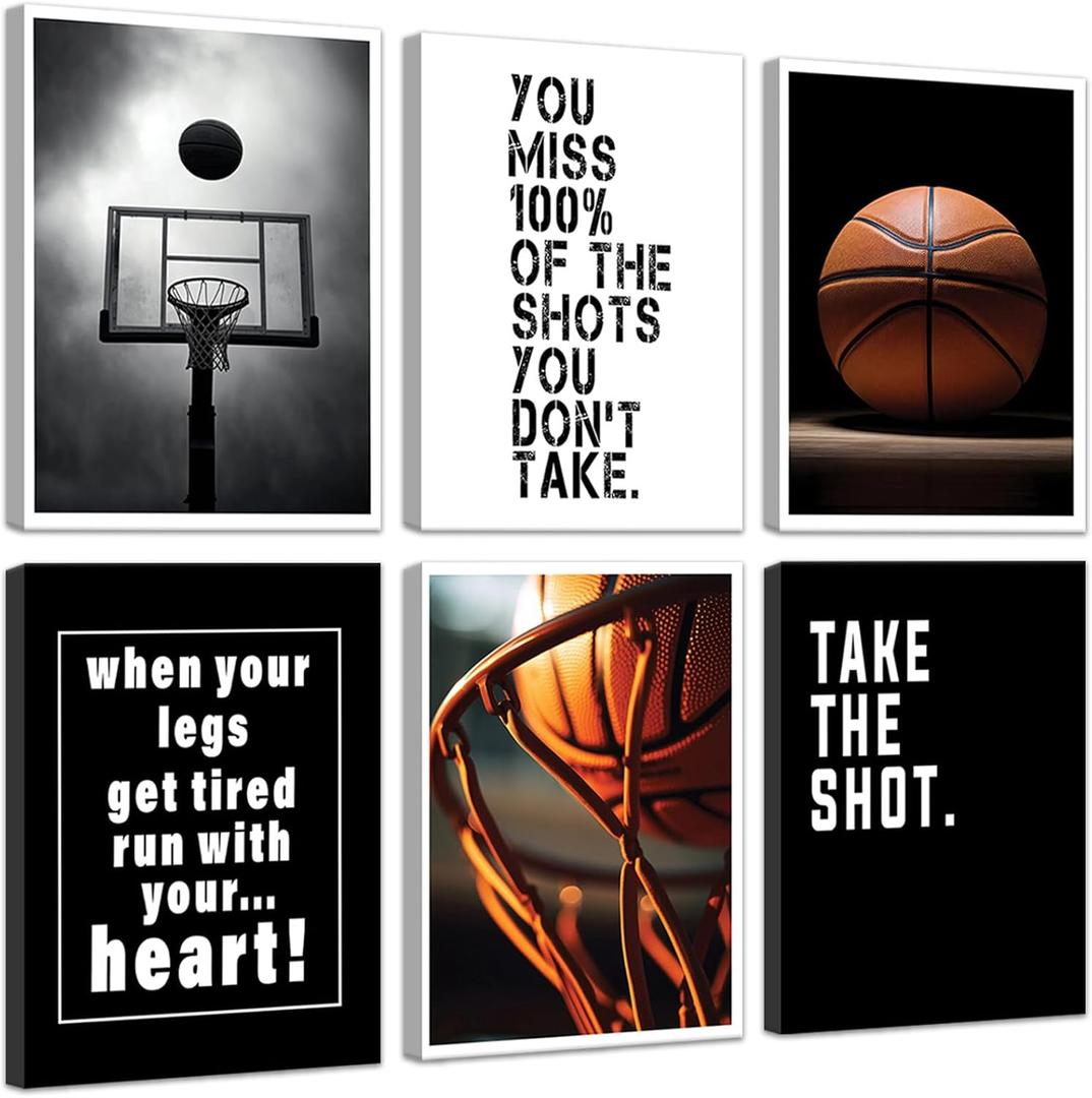 Set of Pictures, Pack of 6.