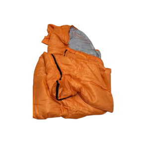 Sleeping Bag, Orange, Unknown Brand, 76" Long