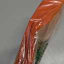 100 Pack Mylar Bags for Food Storage with Window,7x10 Inch Resealable Valentine Treat Bags for Small Susiness,Smell Proof Zipper Bag Various Sizes,Stand Up Pouches for Coffee,Snack (Orange)