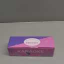 BONAOK Karaoke Microphone for Kids & Adults - Bluetooth Microphones Singing Mic with Disco Lights, Echo Effect, Built-in Speaker Portable Karaoke Player for Party Travel Gifts Q78(Black)