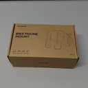 Lamicall Motorcycle Phone Mount Holder - [Camera Friendly] [1s Lock] Bike Phone Holder Handlebar Clamp, Bicycle Scooter Phone Clip, Gifts for iPhone 17, 16, 15 Pro Max, Galaxy S25 Ultra, 4.7-7" Phones (Black)