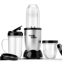 Magic Bullet Personal Blender Set: Bullet Mixer for Smoothies, 250W, Stainless Steel Blades, Dishwasher-Safe Parts