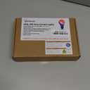 HXWEIYE 300LED Fairy Curtain Lights, 9.8x9.8Ft USB Plug-in 8 Modes Christmas String Hanging Lights with Remote for Bedroom Backdrop Wedding Indoor Wall Decor, Warm White, Standard, Pack of 2 