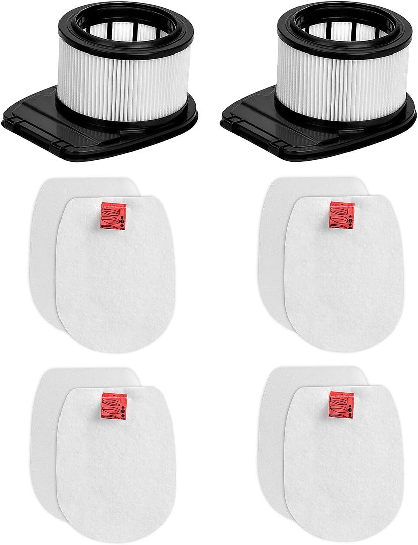 IZ662H IZ682H Filters for Shark Rocket Pet Pro IZ662H IZ682H Stick Vacuums, Include 2 Pack Filter and 4 Pack Foam and 4 Pack Felt Filter Kit