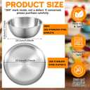 304 Stainless Steel Plates and Bowls Sets - 9 Inch Metal Camping Plates Reusable 20oz Steel Snack Bowls Feeding Serving Dinner Dishes for Adult Girls Boys