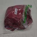 DRESSTELLS Velvet Cocktail Dress for Women, 2024 Christmas Holiday Party Long Sleeve Velour Dresses (3X-Large, Wine Red)