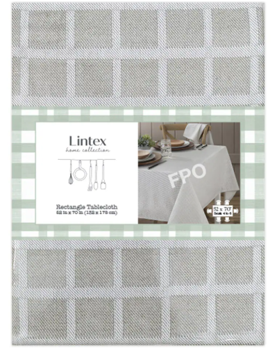 Rectangle Tablecloth Size Guide 46"×58"