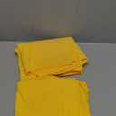 Horaldaily Yellow Tablecloth 60104 Inch Rectangular, Stain and Wrinkle Resistant Washable Table Cloth, Decorative Polyester Table Cover for Party Picnic Dinner Decor