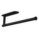 Paper Towel Holders-Blcak,Paper Towels Rolls - for Kitchen, Paper Bulk- Self-Adhesive Under Cabinet, Both Available in Adhesive and Screws, Stainless Steel