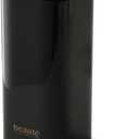 Push Pop-Up Makeup Brush Holder with Lid,4 Slots Makeup Brush Organizer, Makeup Cosmetics Organizer for Vanity Decor, Bathroom Countertop, Large Dustproof Cosmetic Brushes Container, Black