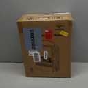 Electric Fireplace Heater, 1500W Portable Space Heater, Fireplace with Realistic 3D Flame Effect and Overheating Safety Protection, Quiet and Safe for Indoor Use Office Bedroom, Oak