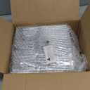 SUT 150PCS Silver Plastic Silverware, Disposable Utensils, Includes 50 Knives, Forks and Spoons, Hammered Silverware Set, Silver Cutlery. Plastic Silverware Heavy Duty for Party/Wedding