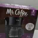Mr. Coffee Black Coffee Maker, 12 Cups, with Auto Pause and Glass Carafe, Perfect for Home and Office Use