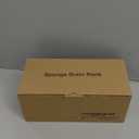 Cisily Kitchen Sink Caddy Organizer with High Brush Holder, Sponge Holder for Sink, 304 Rustproof Stainless, Kitchen Countertop Soap Dispenser Organizer, Kitchen Decor and Accessories (9.25, Black)