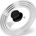 Universal Lid for Pots and Pans Skillets, Stainless Steel Pan Cover Fits 6-7-8 Inch Cookware,Replacement Frying Pan Cover, Cast Iron Skillet Pot Lids with Heat Resistant Knob