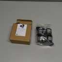 Reusable K Cups for Keurig K Elite, K Classic, K Compact, K Latte, K Duo and All 2.0 & 1.0 Coffee Makers, 4 Pack K Cup Coffee Filters - Black