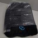 BlissTrends Seat Cushion,Thick Memory Foam Cushions for Office Chair, Car Seat, Airplane, Relieving Pressure Tailbone Sciatica Back Pain for Long Sitting Office Workers, Car Drivers 4.7in Thick Black (Large)