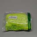 Poetsky Women's Sexy Sheer Long Sleeve Tops Mock Turtle Neck Mesh Ruched Fall Trendy Going Out Shirt Fitted Blouse 2026 (Neon Green, XL)