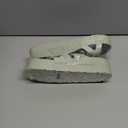 Womens Platform Sandals with Arch Support, Adjustable Buckle Beach Sandal Woman Comfort Lightweight Ultra Cushion EVA Slides (Green)