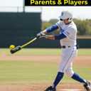 Baseball & Softball Rope Swing Trainer - Innovative High-Density Foam Bat Design for Real Swing Feel & Better Feedback, Batting Training Tool, Hitting Aid for Youth & Beginners