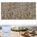 Ready-Mixed Sand & Resin Joint Mortar, Mixed Permeable High Strength, No Weeds, Safe High Pressure Cleaning, Suitable for Both Narrow & Wide Joints in Pavers, Tiles & Natural Stone Basalt