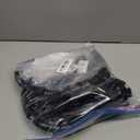 10FT Cable Management Sleeve Cord Bundler 0.8" Diameter w/Zip Clip Zipper Wire Wrap Cord Organizer Cable Tube Hider Flexible & Expandable Home & Office Wire Concealer for PC TV Computer Cinema