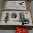 Keyless Entry Keypad Deadbolt Door Lock 304 Stainless Steel 100% Mechanical - No Risk of Low Power (Silver)