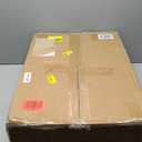 End Tables Living Room Set of 2, 16" D x 16" W x 24" H, Indoor Side Tables Living Room with Storage Shelf, Square End Table Set of 2, X-Shaped Night Stands for Bedroom, Farmhouse Wood End Tables, Grey