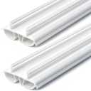 2Pcs 36" Double Bubble Under Door Draft Stopper 1-3/4" Wide Weatherstrip