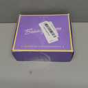 Hair Toppers for Women Real Human Hair, 360 3D Human with Thinning Upgrade Middle Part Clip in Bangs Topper Hair Pieces for Women Daily(Black, 14 Inch-3D-Side)