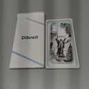 Dibrell for iPhone 16 Case, [Full Camera Protection] [Not Yellowing] [Military-Grade Drop Protection] Cute Clear Slim Shockproof Protective Phone Cover for Women Girls 6.1", Liberty Land/Grey