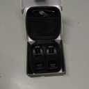 Wireless Guitar System 2.4 GHz with 6 Channels Rechargeable Audio Wireless Guitar Transmitter Receiver for Bass Electric Instruments (Black)