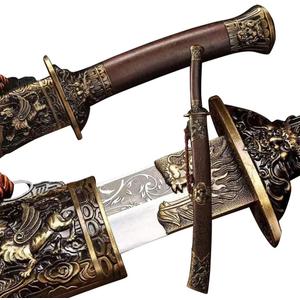 OYZ Katana Sword,Japanese Samurai Sword,1095 High Carbon Steel Katana,Handmade,Chinese Sword Folded Steel