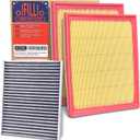 OIFILLIO Engine Cabin Air Filter for Tundra (2022 2023 2024 2025), Sequoia (2023-2025), Replace 17801-F4010, 87139-50110