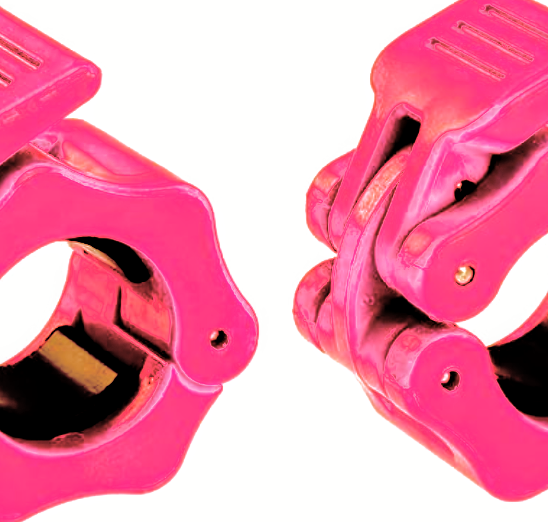 Barbell Clamps 1 inch 1"(25mm) Quick Pack of 2