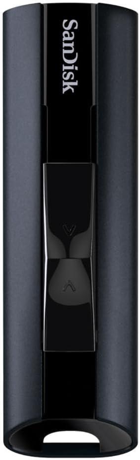 SanDisk 256GB Extreme PRO USB 3.2 Solid State Flash Drive - Up to 420MB/s, Durable Aluminum Metal Casting - SDCZ880-256G-GAM46,Black