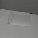 Acrylic Bookends, Book Ends for Shelves, Clear Bookends for Shelves, Transparent Book Organizer for Desktop, Shlef Book Stopper for Home Office, 1Pct