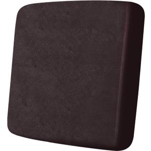 Leather Look Couch Cushion Covers Sofa Seat Slipcovers Sets Couches Furniture Protector for Sectional Armchair Loveseat Pets Kids Stretch Spandex Fabric (1 Cushion Armchair, Chocolate)