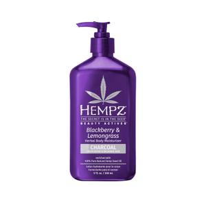 HEMPZ Body Lotion - Blackberry & Lemongrass Daily Moisturizing Cream, Shea Butter Hand and Body Moisturizer - Hemp Lotion - Skin Care Products, Hemp Seed Oil - 17 oz.
