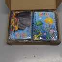 24 Pack Under the Sea Scratch Art Party Favors for Kids - Rainbow Scratch Paper with Ocean Animals Scratch Off Cards Easter Birthday Goodie Bags Stuffers - Return Gifts DIY Classroom Prizes