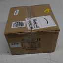 Glass Ceiling Light, Black Semi Flush Mount with Hammered Glass Shade, Farmhouse Light Fixture for Hallway, Bathroom, Entryway, Kitchen,Living Room